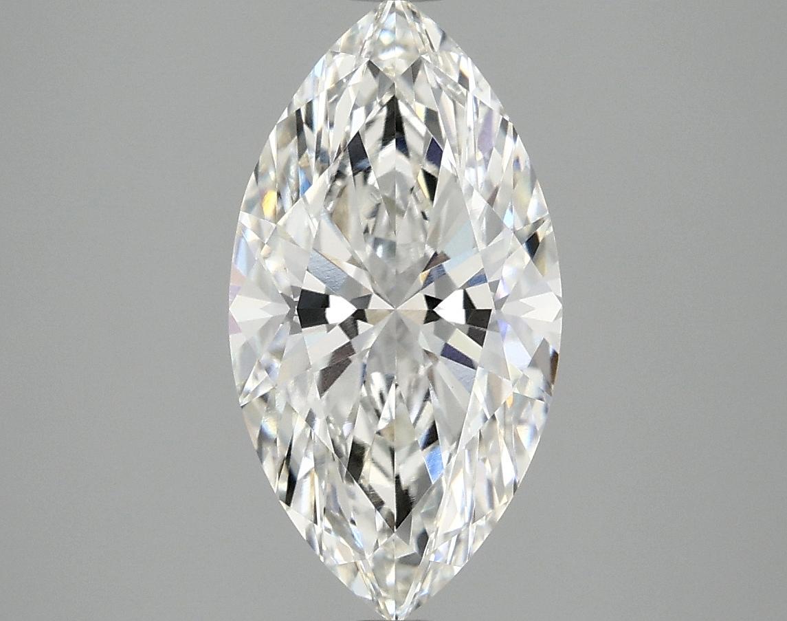 2.59 Carat Marquise Shaped Excellent Cut VVS2 IGI Certified Lab Grown Diamond