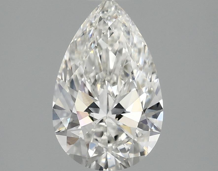 1.49 Carat Pear Shaped Ideal Cut VVS2 IGI Certified Lab Grown Diamond