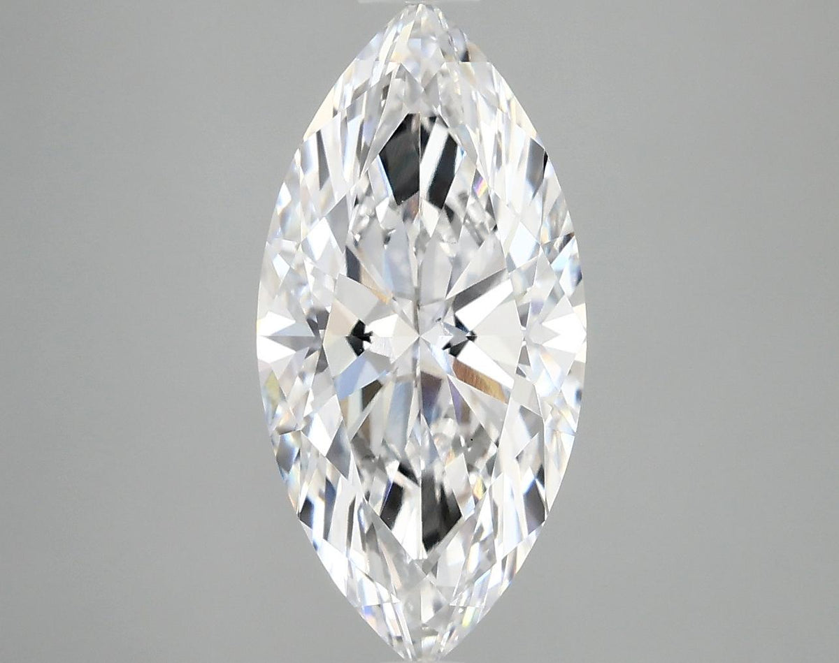 3.01 Carat Marquise Shaped Ideal Cut VS2 IGI Certified Lab Grown Diamond