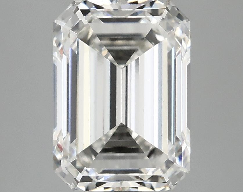 3.2 Carat Emerald Shaped Ideal Cut VVS2 IGI Certified Lab Grown Diamond