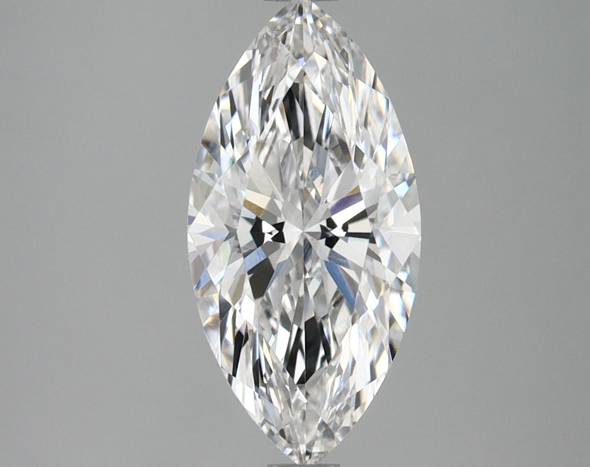 1.98 Carat Marquise Shaped Ideal Cut VVS2 IGI Certified Lab Grown Diamond