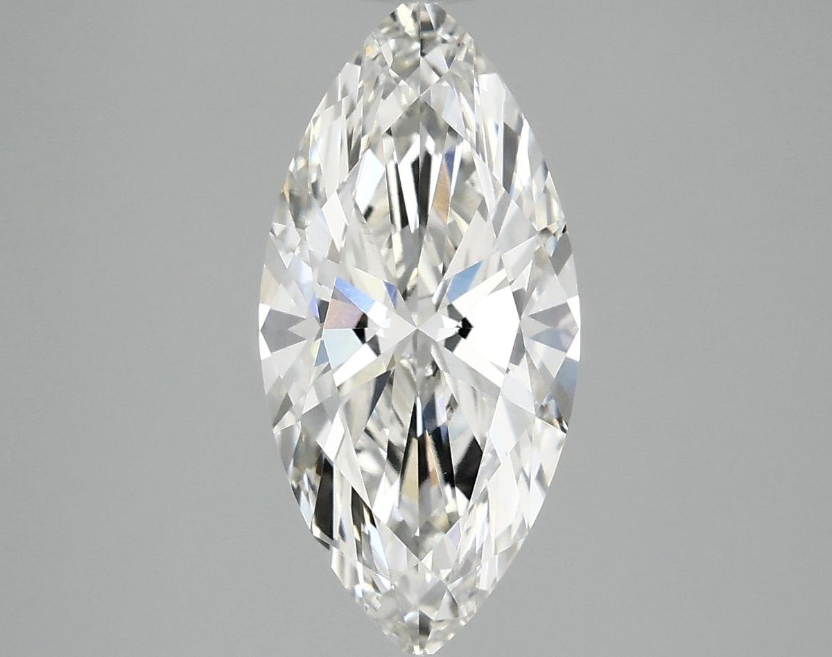 2.28 Carat Marquise Shaped Excellent Cut VVS2 IGI Certified Lab Grown Diamond