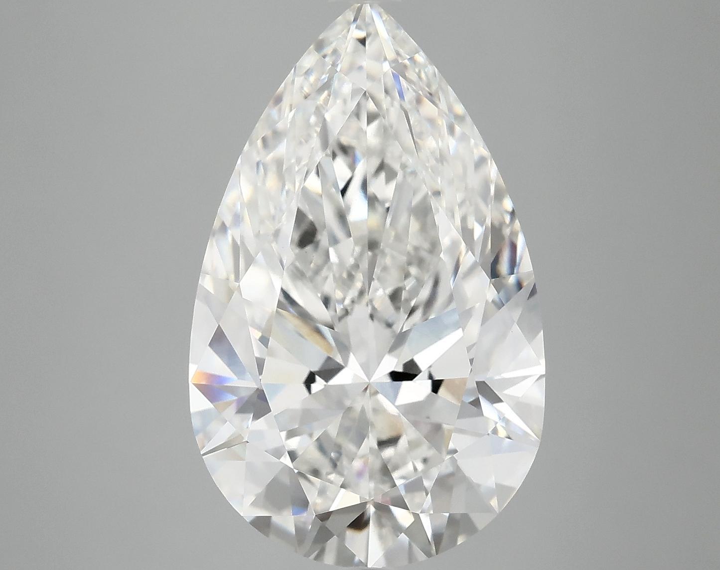 7.04 Carat Pear Shaped Ideal Cut VVS2 IGI Certified Lab Grown Diamond