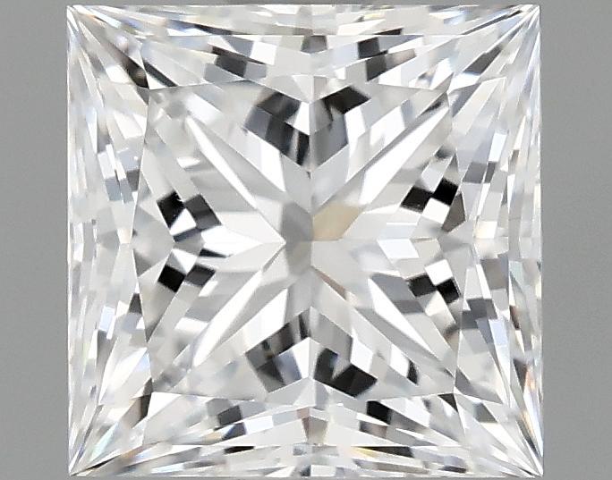 1.59 Carat Princess Shaped Ideal Cut VVS2 IGI Certified Lab Grown Diamond