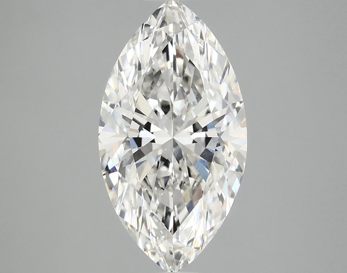 2.52 Carat Marquise Shaped Excellent Cut VVS2 IGI Certified Lab Grown Diamond