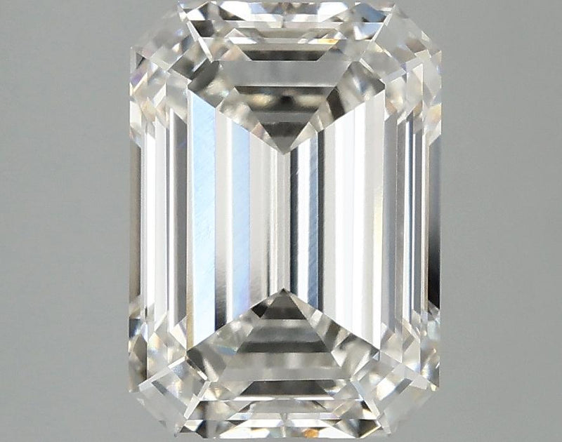 3.41 Carat Emerald Shaped Ideal Cut VVS2 IGI Certified Lab Grown Diamond