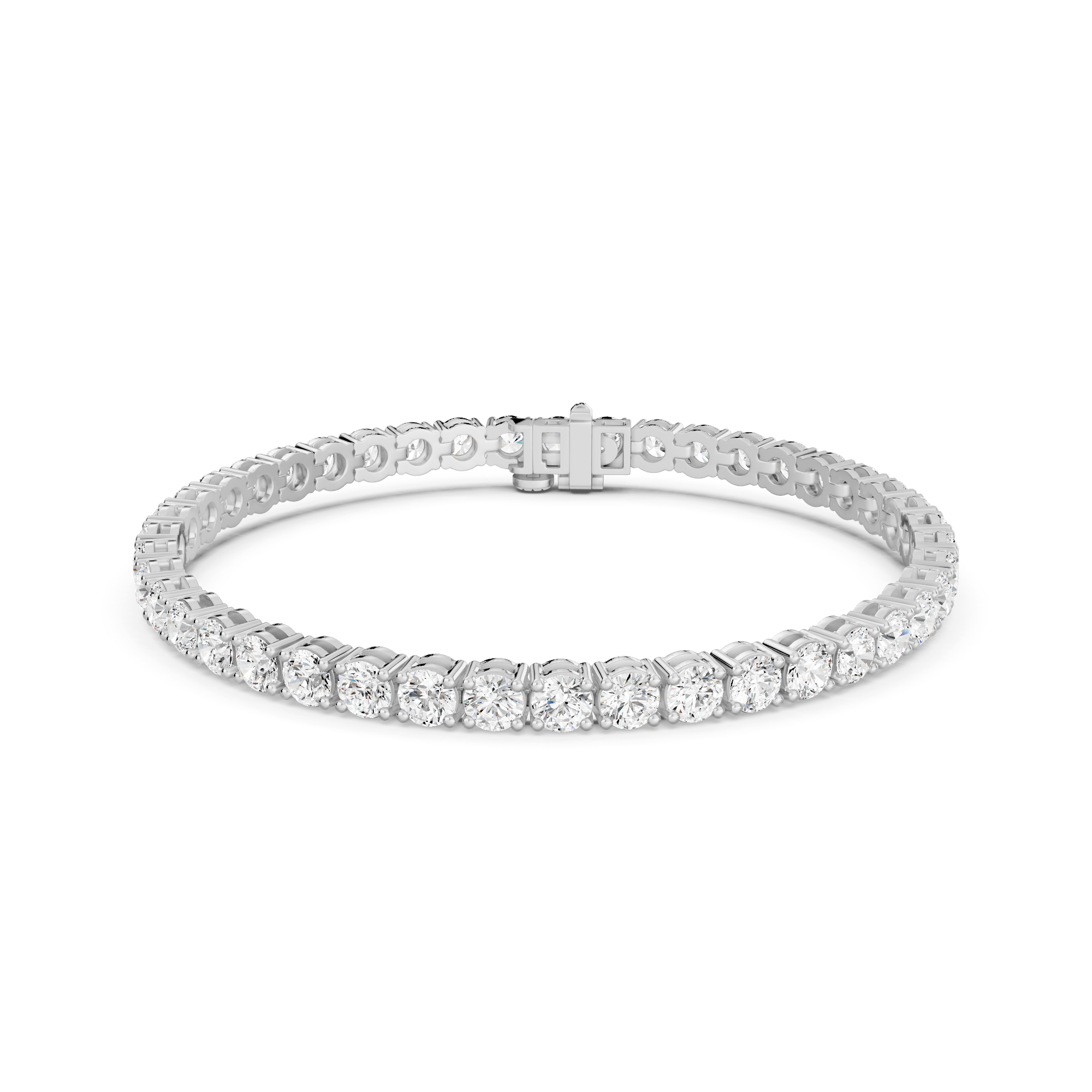 _main_image@SKU:B2906-LADR0802000DW #metal_silver+origin_lab-grown+bracelet-length-inches_6