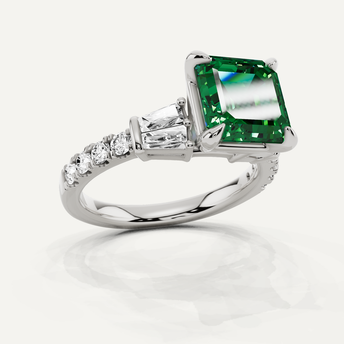 _roll_image@SKU:R6517-LGEA03000004W #metal_14k-white-gold+origin_lab-created