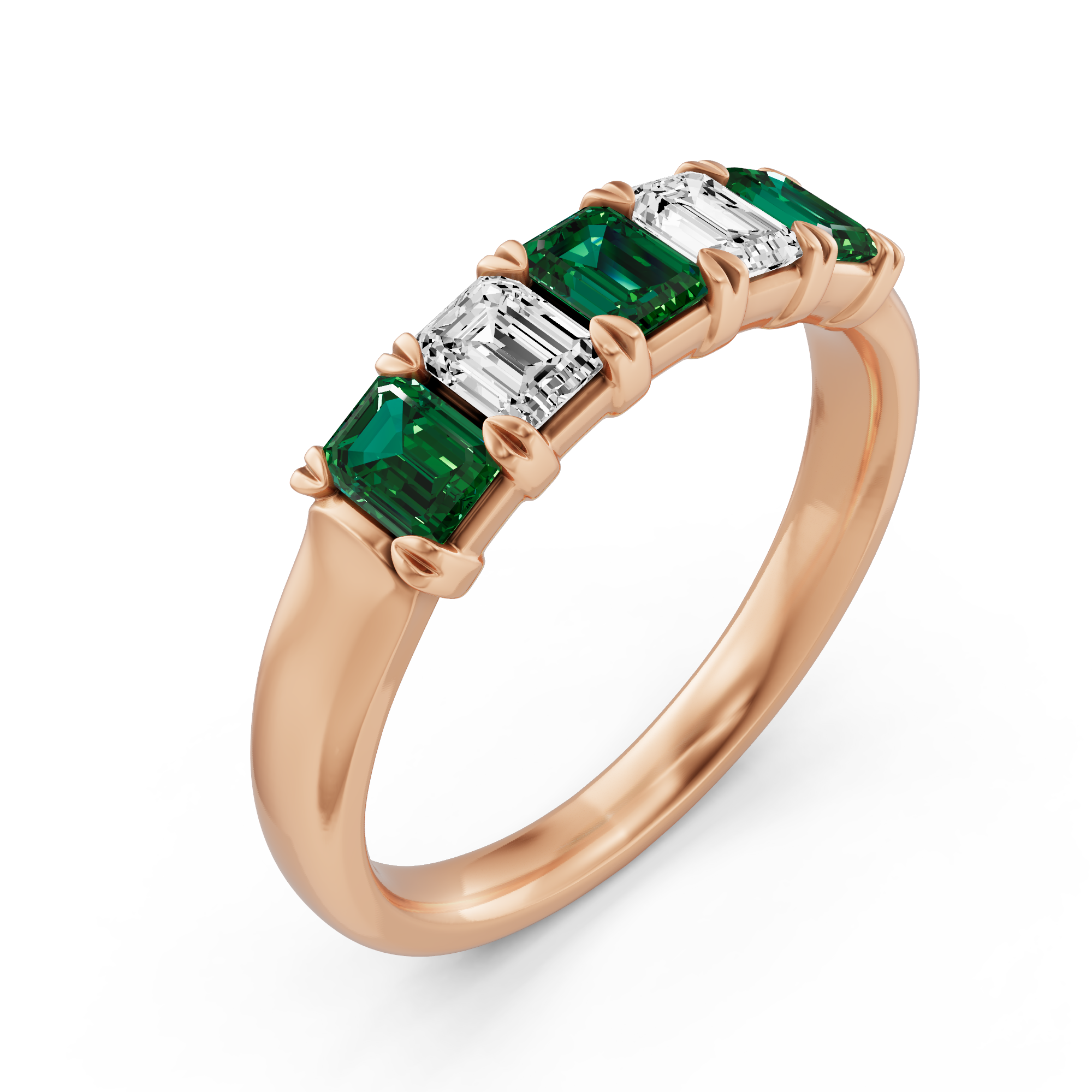 _roll_image@SKU:G0809-LGEE01000004P #metal_10k-rose-gold+origin_lab-created