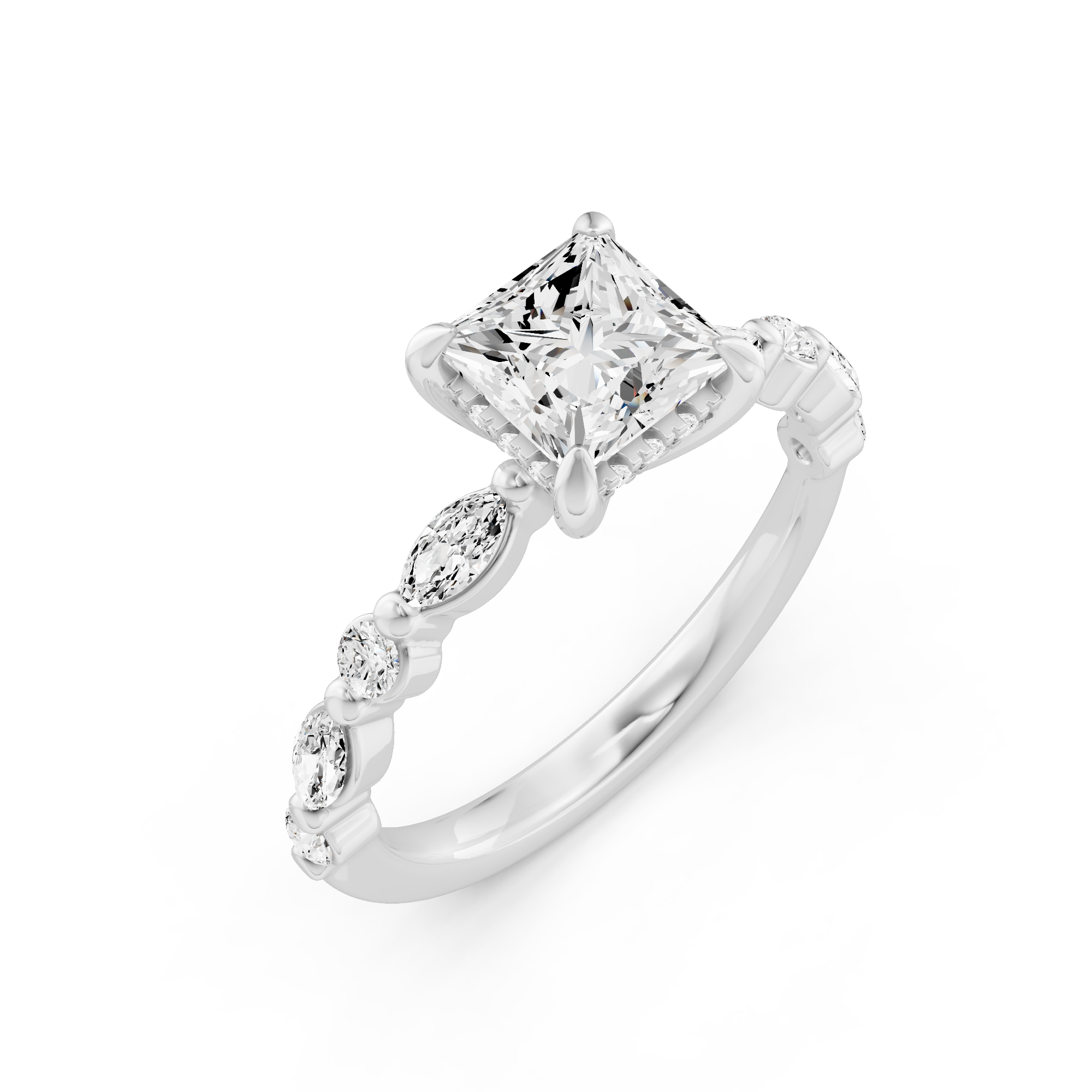 _roll_image@SKU:R1736-NADP01000004W #metal_14k-white-gold+origin_lab-grown+quality_ef-vs2+