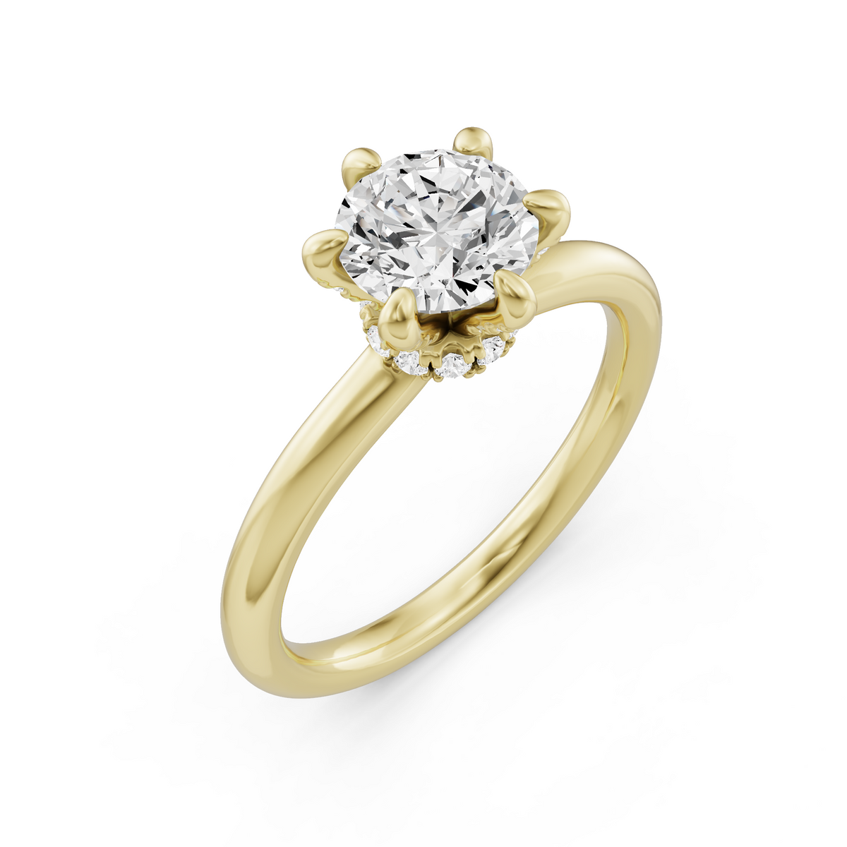 _roll_image@SKU:R7604-NADR01000004Y #diamond-quality_ef-vs2++metal_14k-yellow-gold+origin_lab-grown+