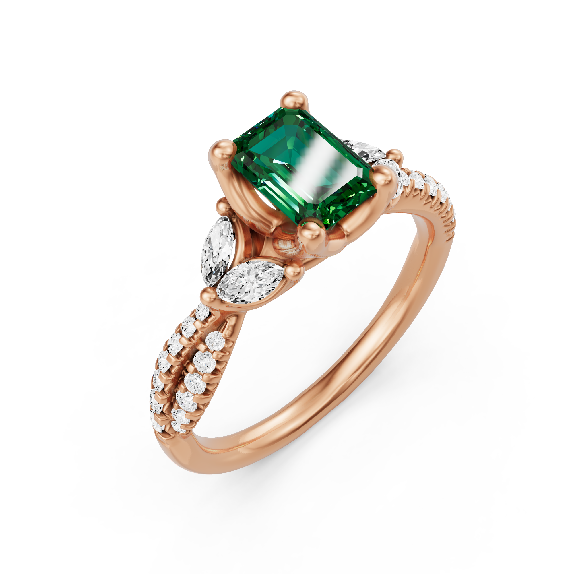 _roll_image@SKU:RG330-NCEE01000004P #metal_14k-rose-gold+origin_lab-created