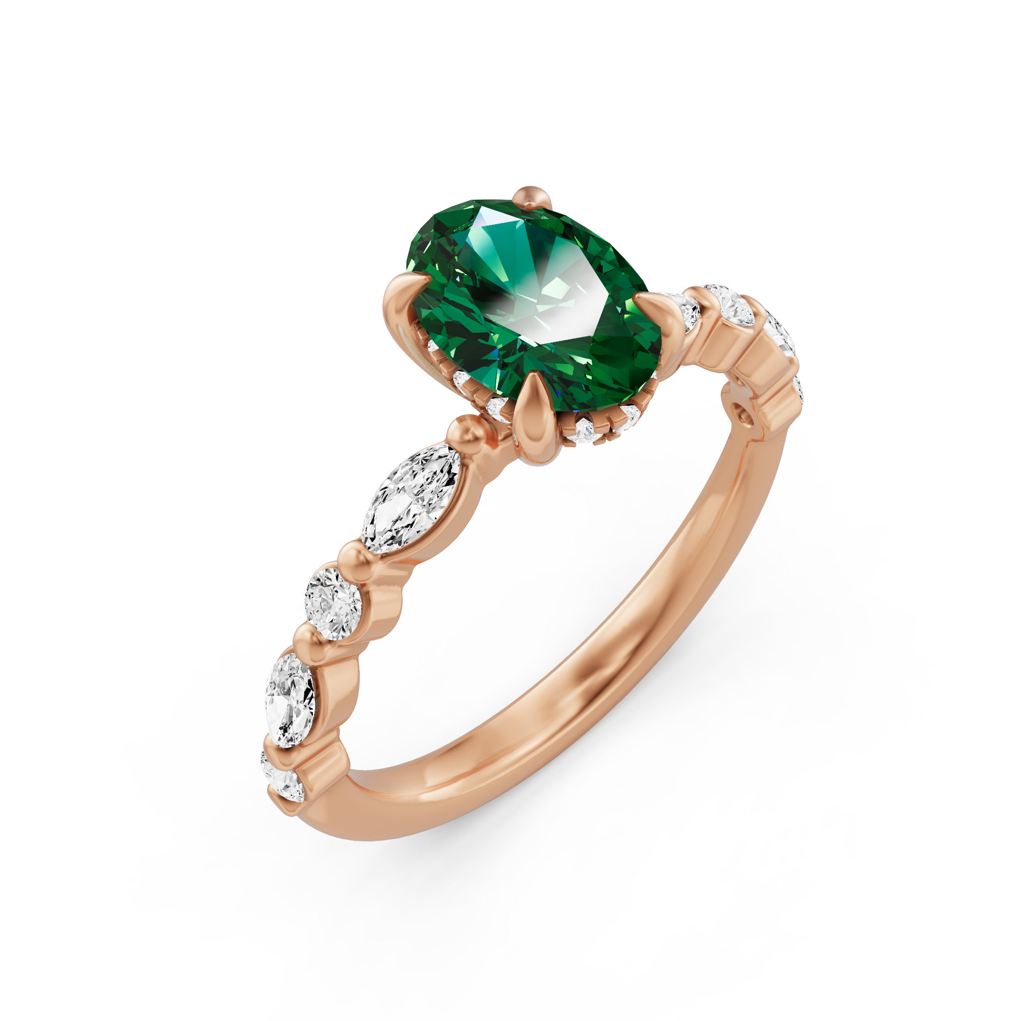_roll_image@SKU:RG736-NCEO01000004P #metal_14k-rose-gold+origin_lab-created