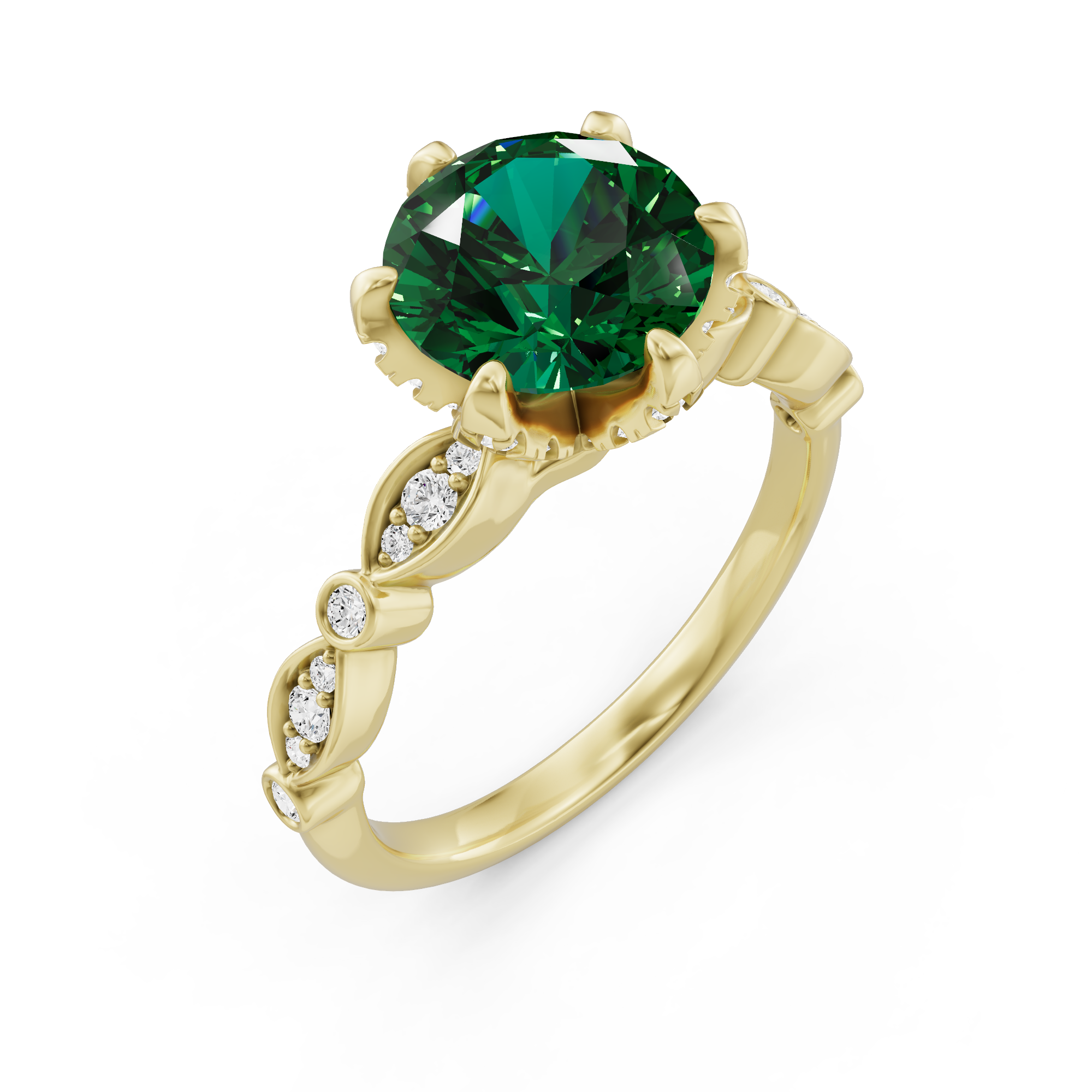 _roll_image@SKU:RG055-NCER02000004Y #metal_14k-yellow-gold+origin_lab-created