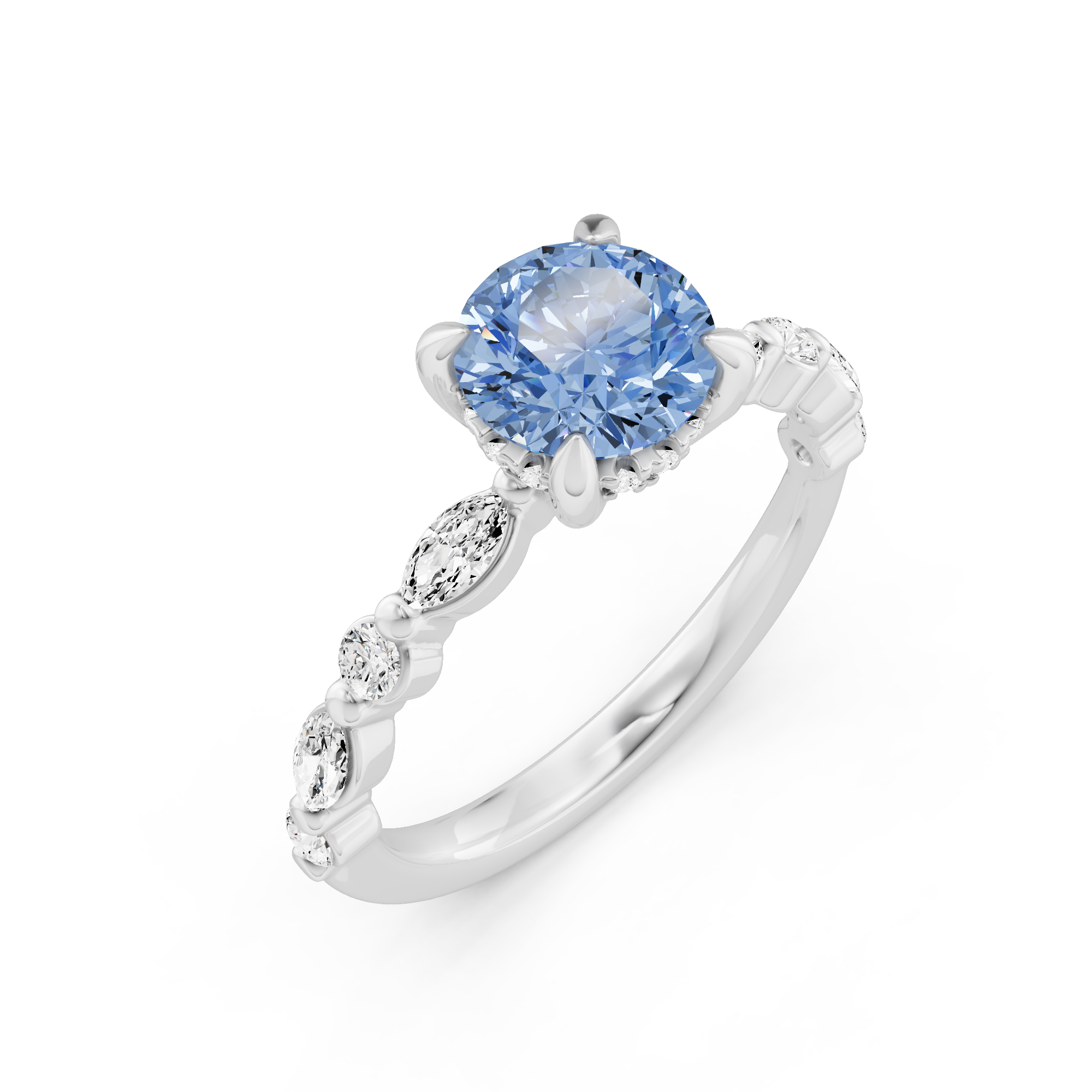 _roll_image@SKU:RG736-NCQR01000004W #metal_14k-white-gold+origin_lab-created