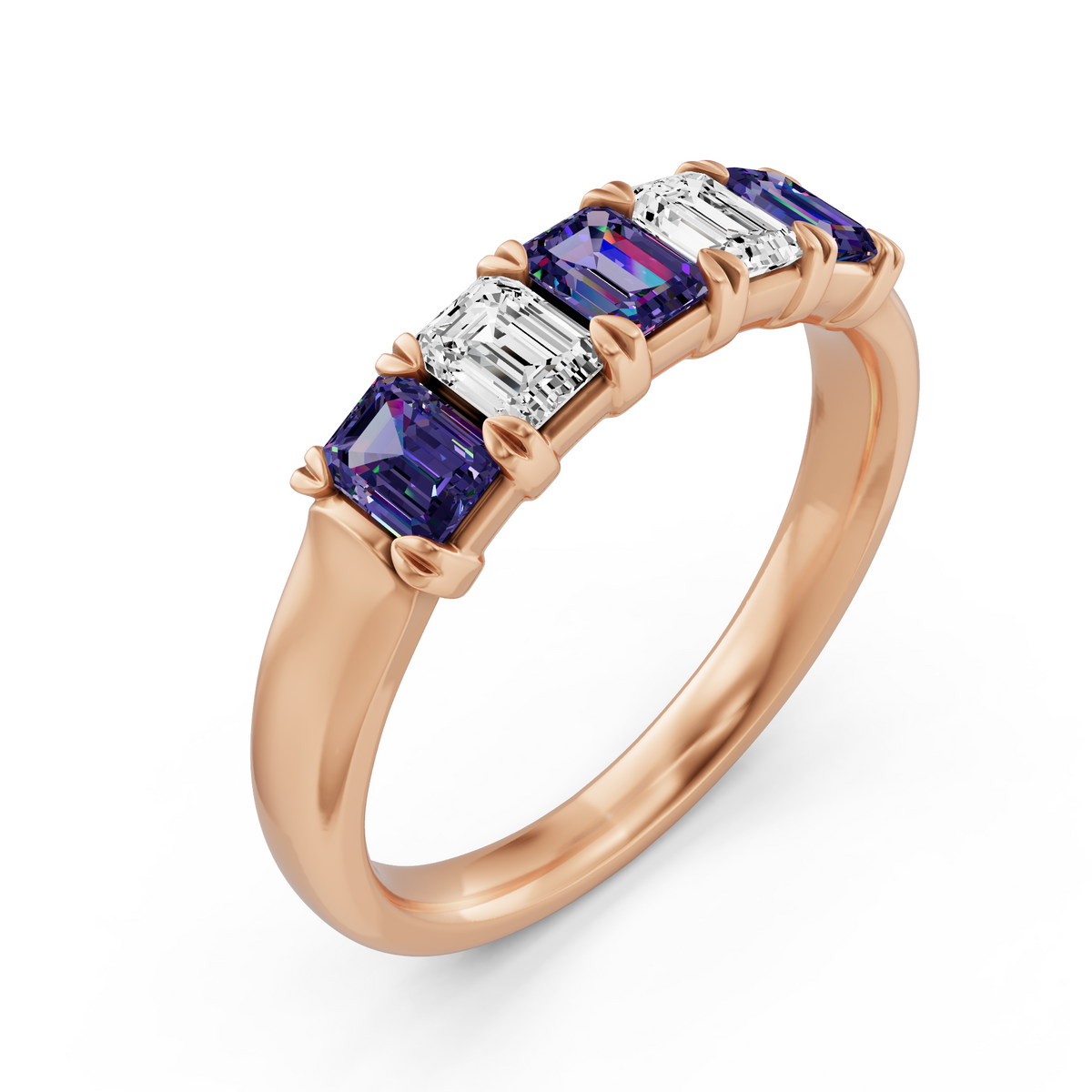 _roll_image@SKU:G0809-NGXE01000004P #metal_14k-rose-gold+origin_lab-created