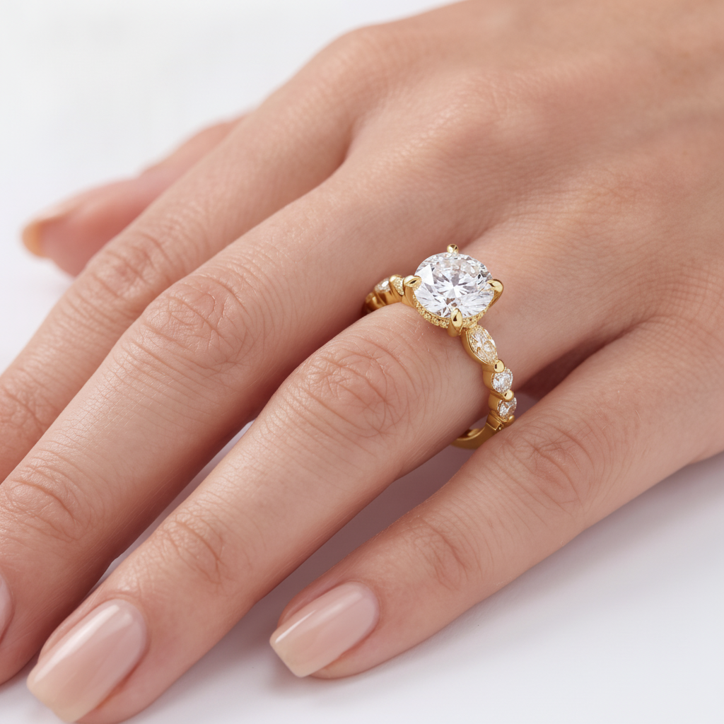 _lifestyle_image@SKU:R1736-LADR01000004Y #metal_10k-yellow-gold+origin_lab-grown+quality_g-si