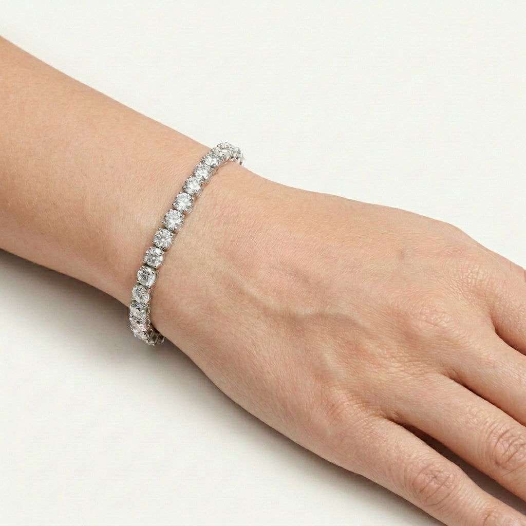 _roll_image@SKU:B2906-LADR0802000DW #metal_silver+origin_lab-grown+bracelet-length-inches_8