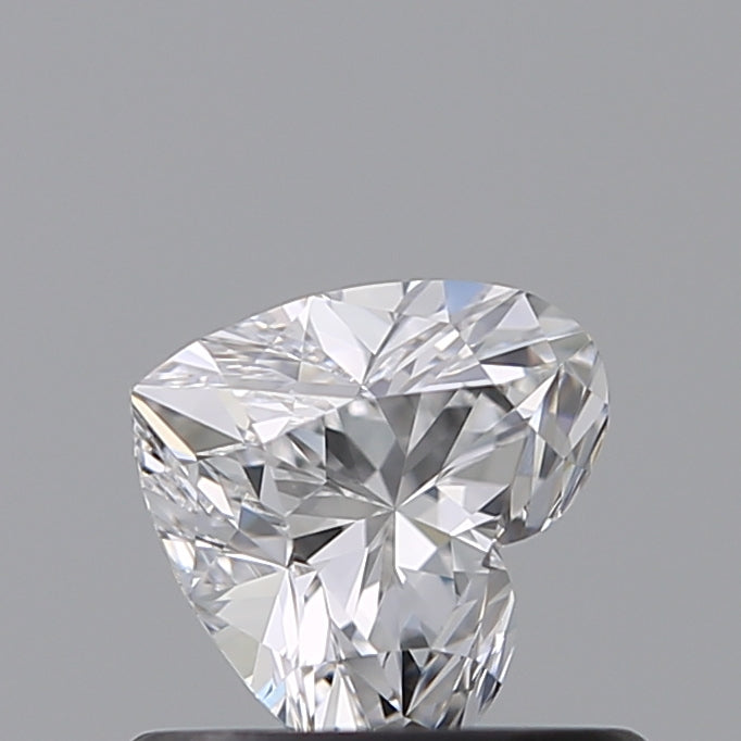 0.53 Carat Heart Shaped Ideal Cut Vvs2 Gia Certified Natural Diamond