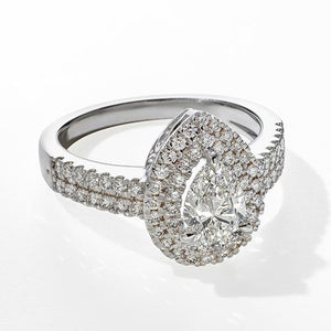 Halo Lab Grown Engagement Rings