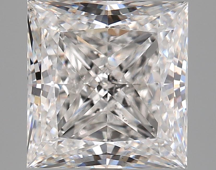 4.71 Carat Princess Shaped Very Good Cut VS2 IGI Certified Lab Grown Diamond