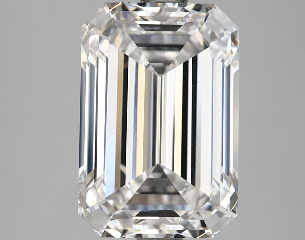 3.55 Carat Emerald Shaped Ideal Cut VVS2 GIA Certified Lab Grown Diamond