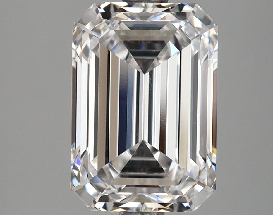 3.07 Carat Emerald Shaped Ideal Cut VS1 GIA Certified Lab Grown Diamond