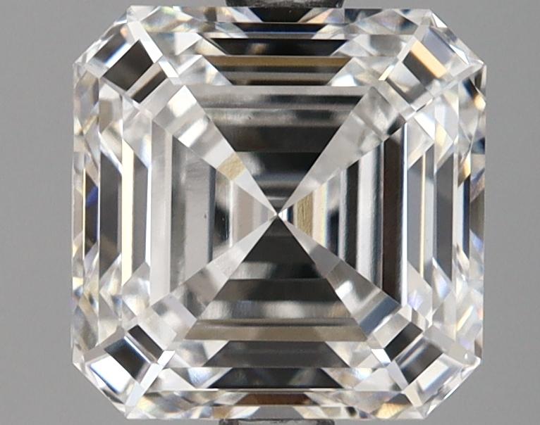 2.57 Carat Asscher Shaped Ideal Cut VS1 GIA Certified Lab Grown Diamond