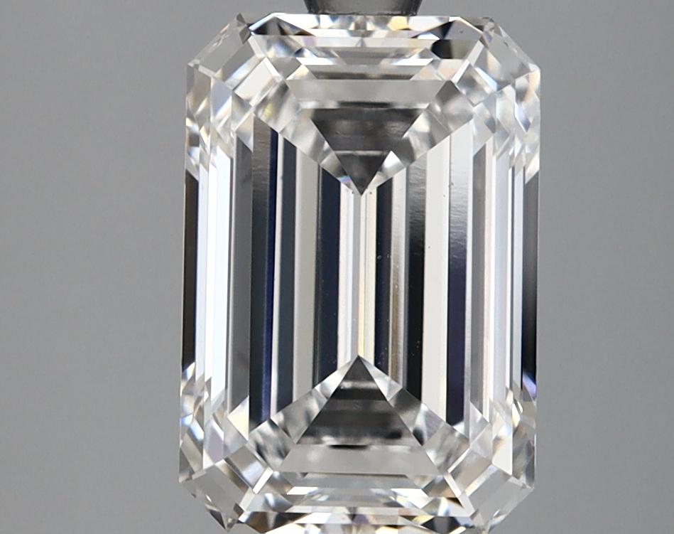 3.06 Carat Emerald Shaped Ideal Cut VS1 GIA Certified Lab Grown Diamond