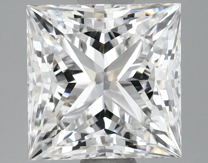 1.55 Carat Princess Shaped Very Good Cut VS1 GIA Certified Lab Grown Diamond