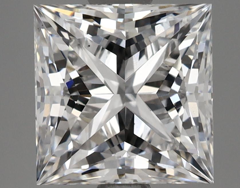 2.27 Carat Princess Shaped Ideal Cut VS2 GIA Certified Lab Grown Diamond