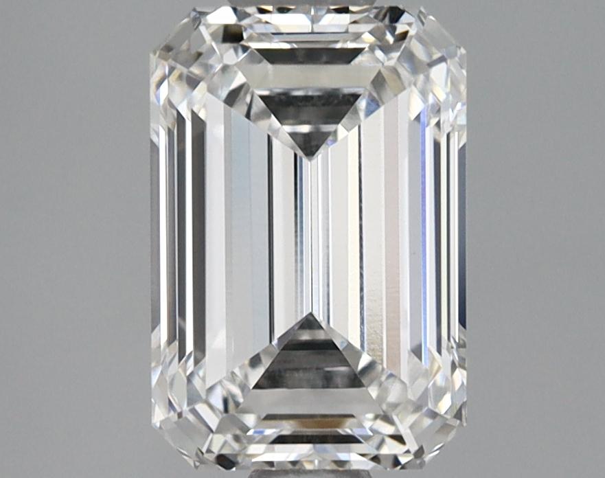 1.63 Carat Emerald Shaped Very Good Cut VVS2 GIA Certified Lab Grown Diamond