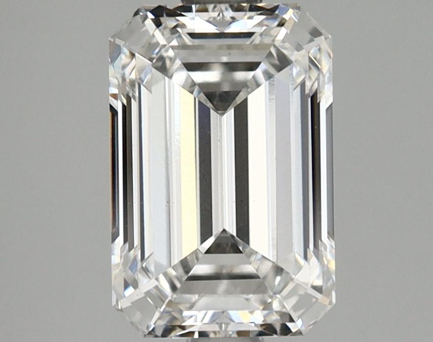 2.07 Carat Emerald Shaped Very Good Cut VVS2 GIA Certified Lab Grown Diamond