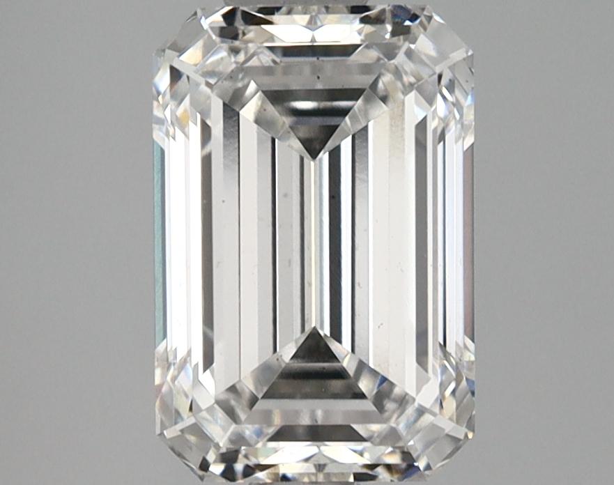 2.07 Carat Emerald Shaped Ideal Cut VS2 GIA Certified Lab Grown Diamond
