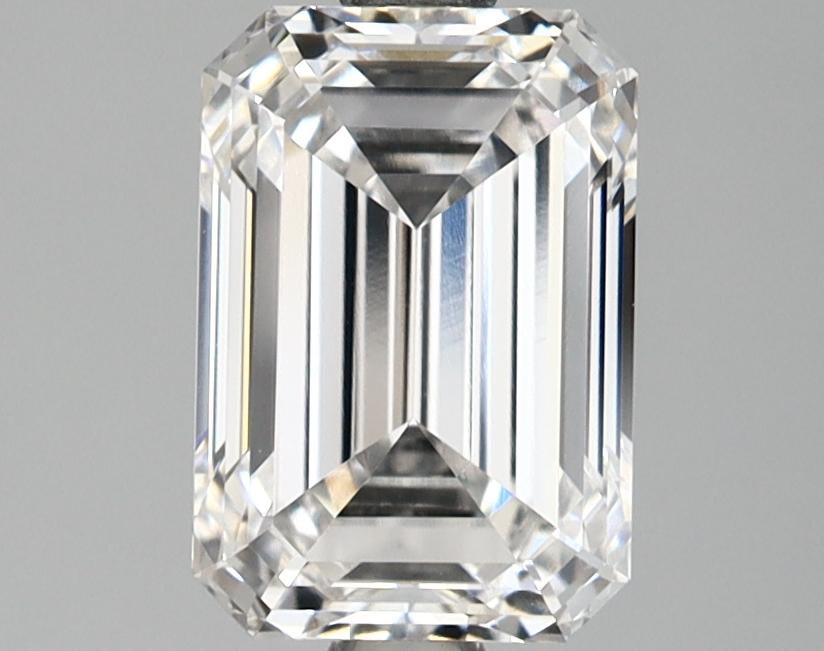 2.05 Carat Emerald Shaped Ideal Cut VVS2 GIA Certified Lab Grown Diamond