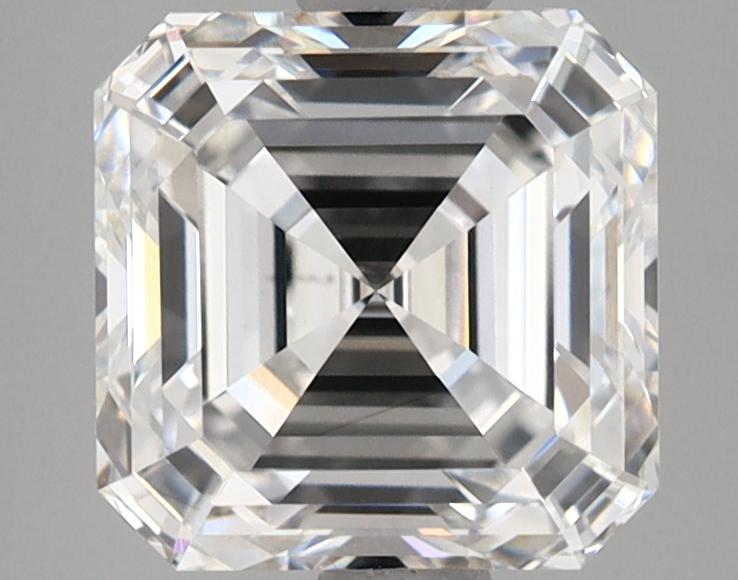 2.66 Carat Asscher Shaped Very Good Cut VS1 GIA Certified Lab Grown Diamond