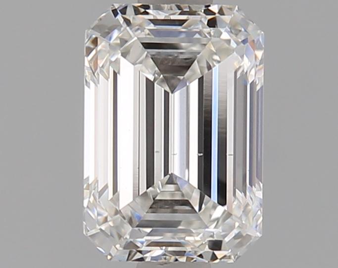1.06 Carat Emerald Shaped Ideal Cut VS1 GIA Certified Lab Grown Diamond