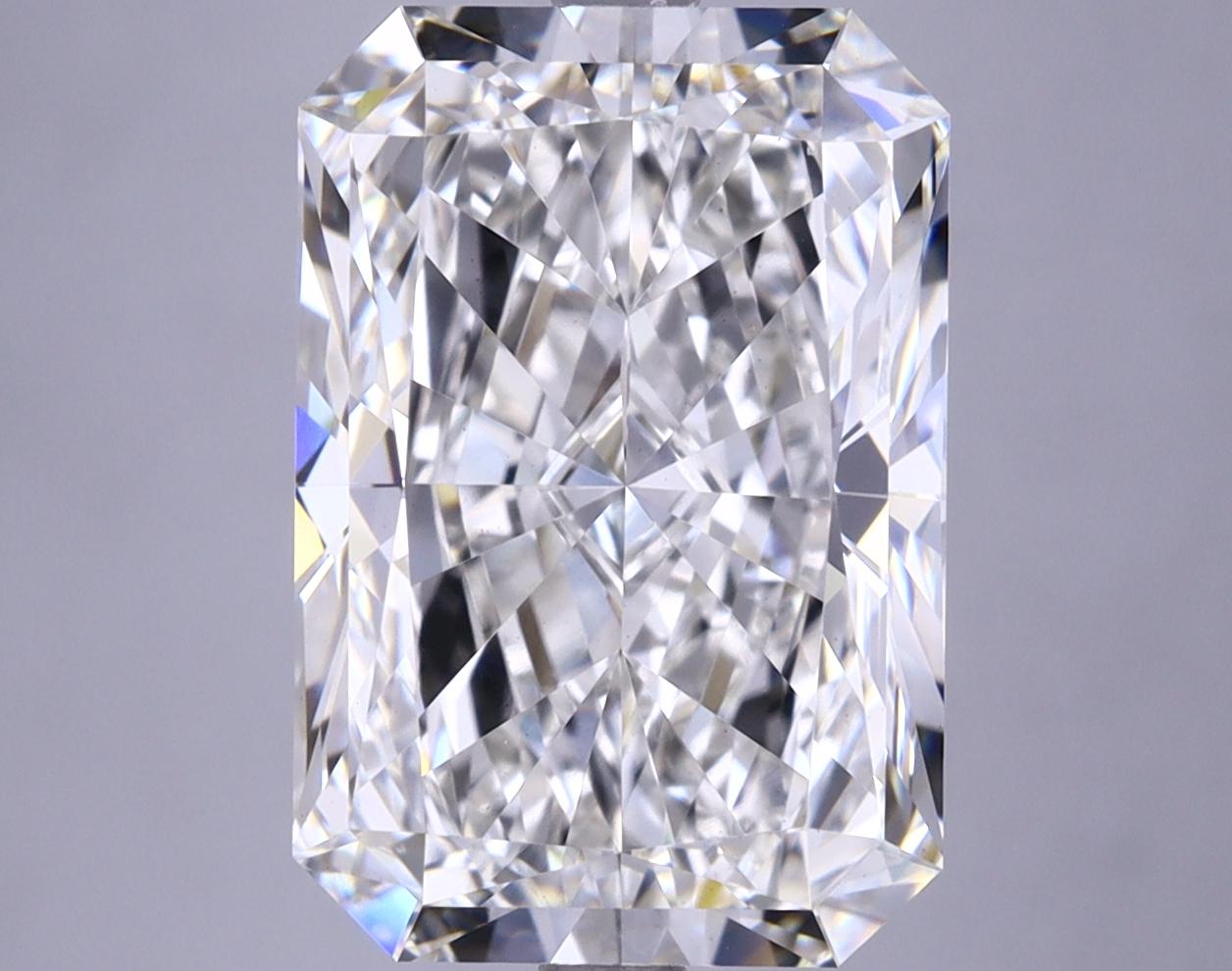 6.52 Carat Radiant Shaped Ideal Cut VS1 GIA Certified Lab Grown Diamond
