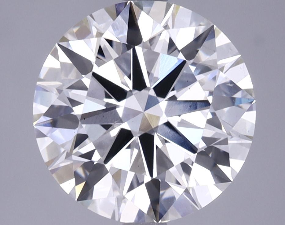 3.63 Carat Round Shaped Excellent Cut VS2 GIA Certified Lab Grown Diamond