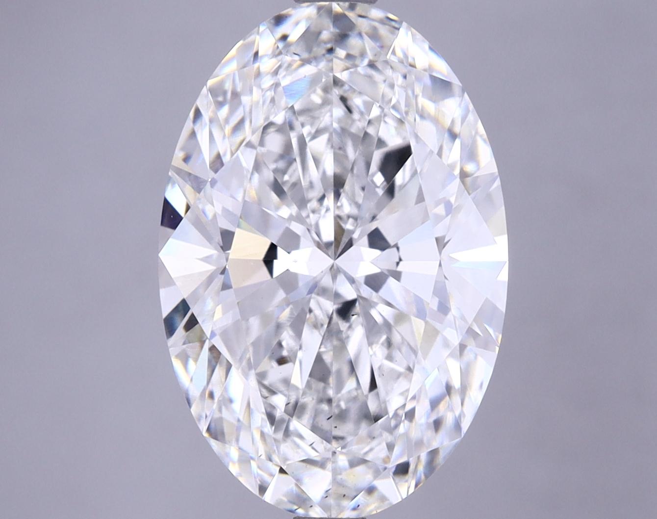 5.3 Carat Oval Shaped Excellent Cut VS2 GIA Certified Lab Grown Diamond