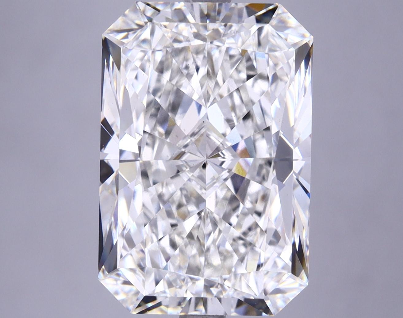 7.42 Carat Radiant Shaped Ideal Cut VS1 GIA Certified Lab Grown Diamond