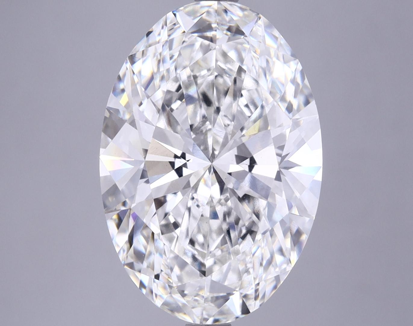 5.68 Carat Oval Shaped Very Good Cut VVS2 GIA Certified Lab Grown Diamond