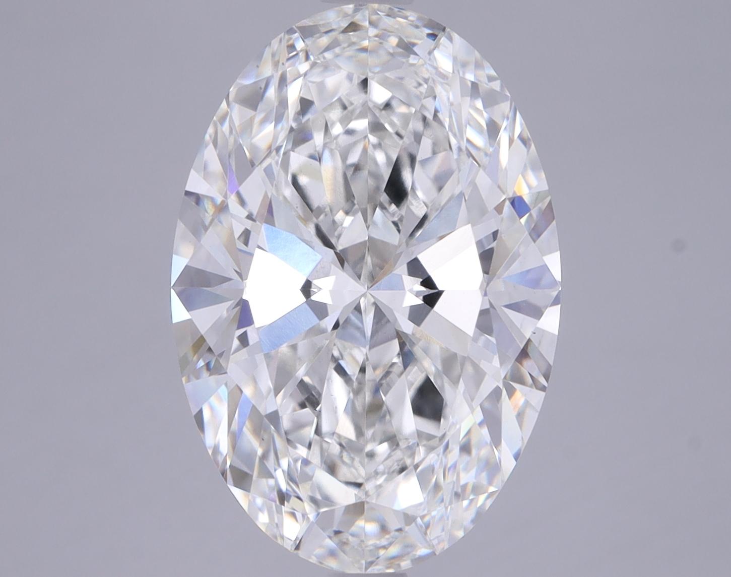 5.29 Carat Oval Shaped Ideal Cut VS2 GIA Certified Lab Grown Diamond