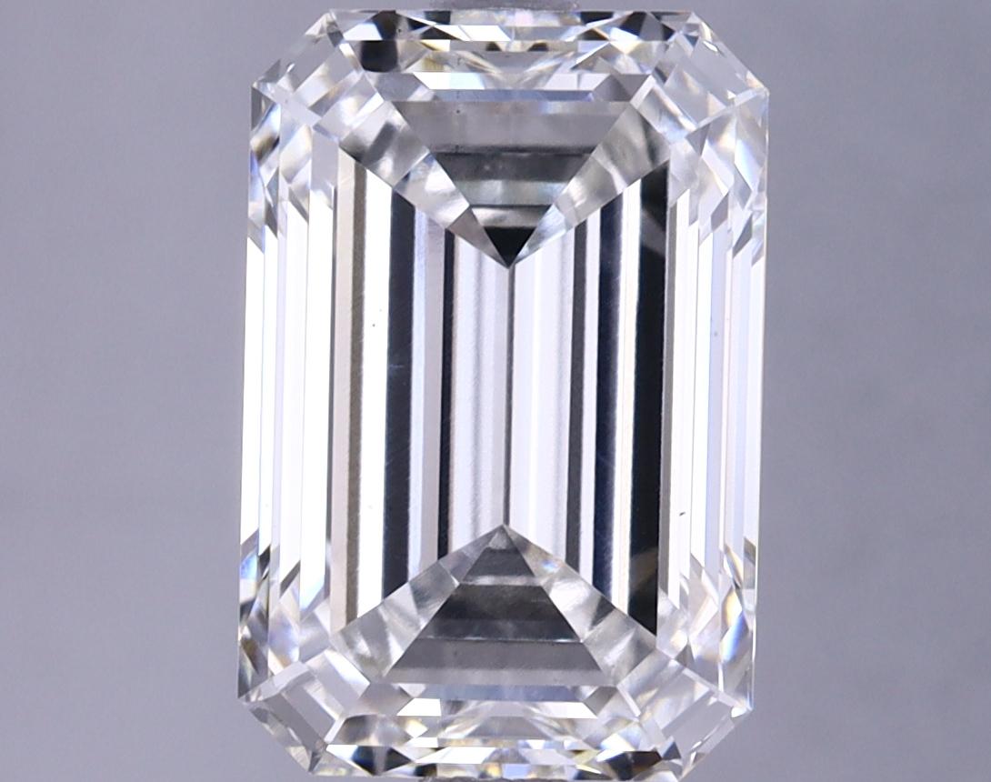 4.6 Carat Emerald Shaped Excellent Cut VS1 GIA Certified Lab Grown Diamond