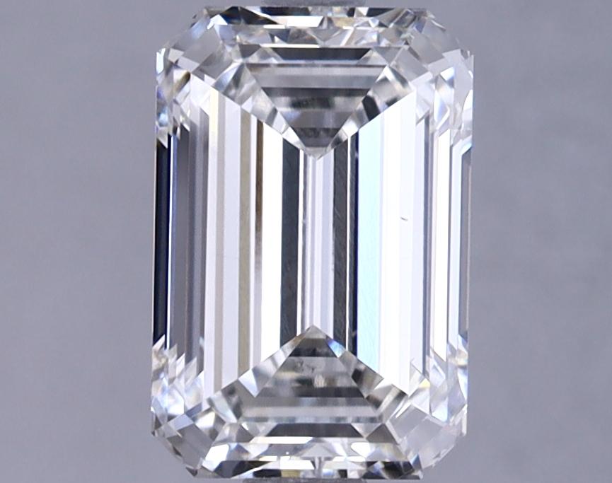 2.17 Carat Emerald Shaped Excellent Cut VS2 GIA Certified Lab Grown Diamond