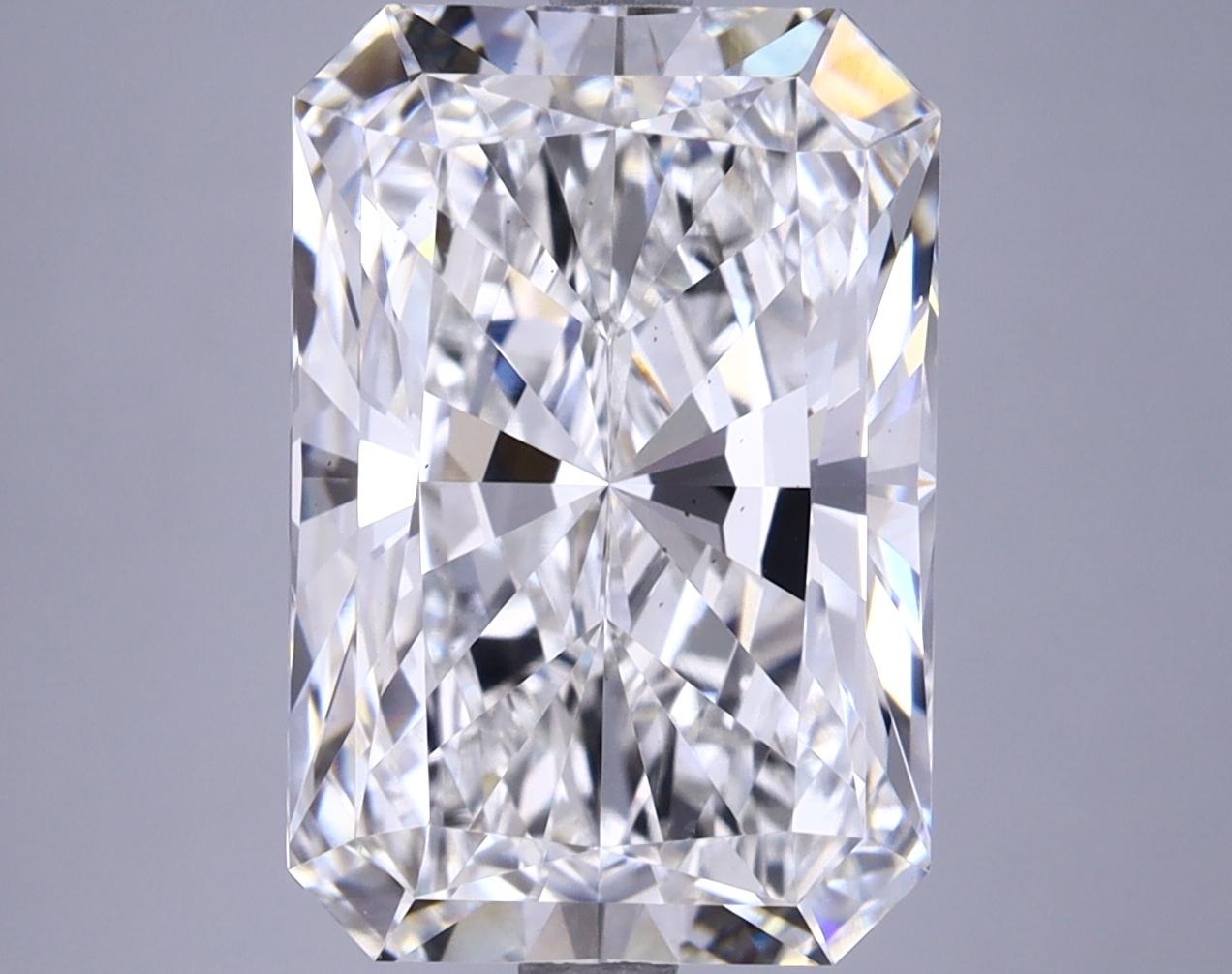 6.34 Carat Radiant Shaped Ideal Cut VS2 GIA Certified Lab Grown Diamond