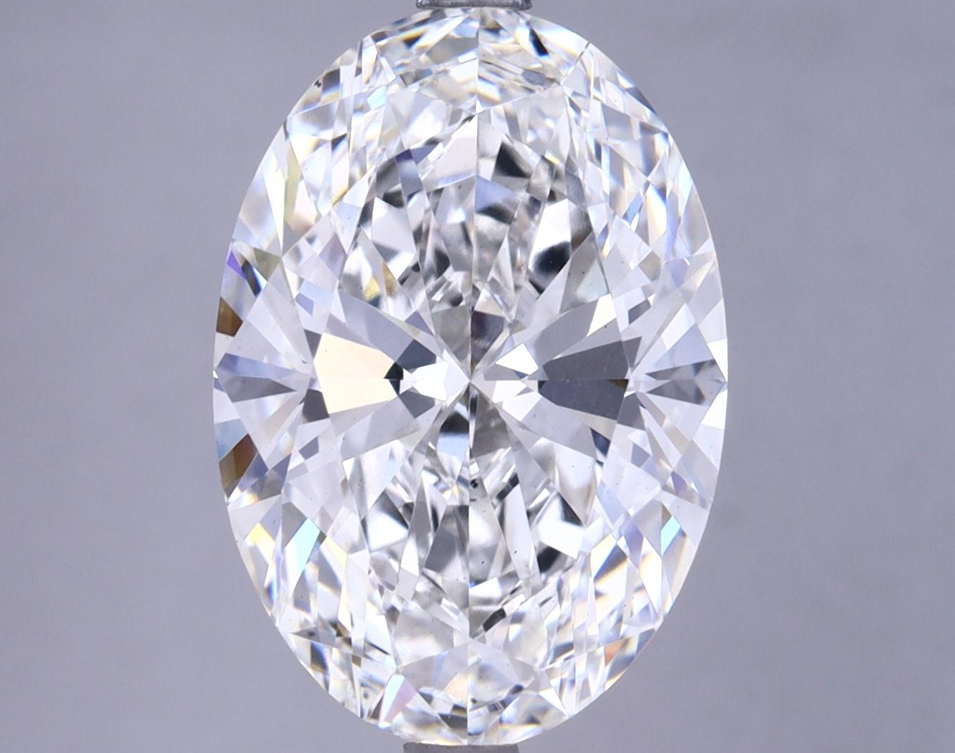 5.29 Carat Oval Shaped Ideal Cut VS2 GIA Certified Lab Grown Diamond