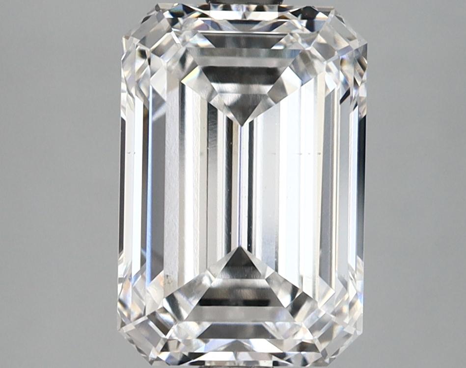 3.11 Carat Emerald Shaped Ideal Cut VS2 GIA Certified Lab Grown Diamond