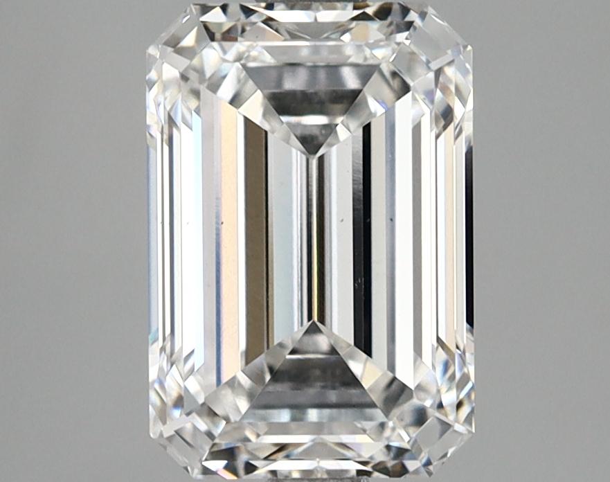 2.6 Carat Emerald Shaped Ideal Cut VS2 GIA Certified Lab Grown Diamond