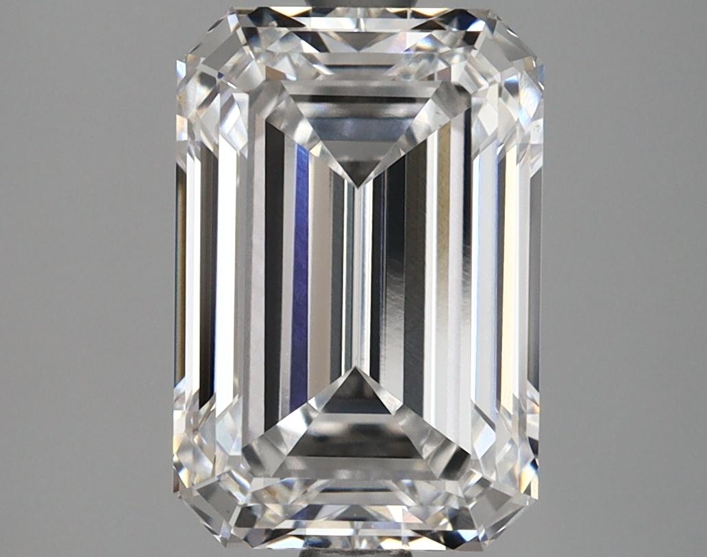 3.13 Carat Emerald Shaped Ideal Cut VS1 GIA Certified Lab Grown Diamond